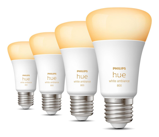 Philips Hue White ambiance Inteligentna Żarówka 4xE27 800lm 8719514328280 - 709620 - zdjęcie 2